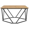 vidaXL Coffee Table Artisan Oak 80 x 80 x 45 cm