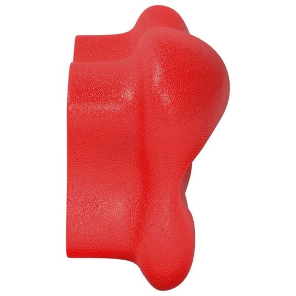 vidaXL Climbing Hold 2 pcs Red 100 x 67 x 43 mm PP