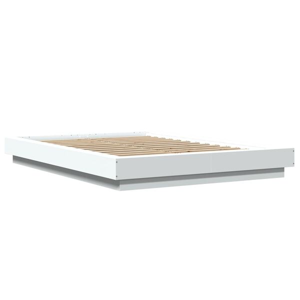 vidaXL Bed Frame without Mattress White 120x200 cm