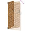 vidaXL Garden Gate 85x200 cm Corten Steel Square Design