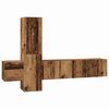 vidaXL TV Cabinet Set 5 pcs Old Wood Engineered Wood