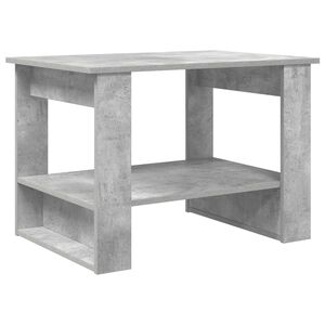 vidaXL Coffee Table Concrete Grey 72 x 50 x 50 cm Engineered Wood