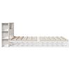 vidaXL Bookcase Bed without Mattress White 120x200 cm Solid Wood