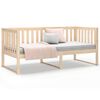 vidaXL Day Bed without Mattress 100x200 cm Solid Wood Pine