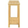 vidaXL Garden Console Table 80x35x75 cm Solid Acacia Wood