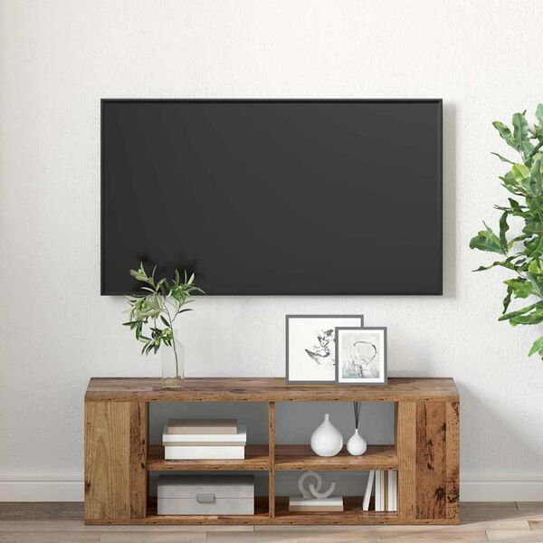 vidaXL TV Cabinet Set Old Wood 102 x 35 x 35 cm Engineered Wood
