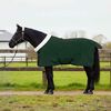 vidaXL Horse Blanket Full Dark Green 155 cm Polar fleece