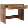 vidaXL Desk with Drawer Old Wood 100 x 50 x 78 cm Engineered Wood
