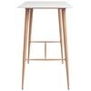 vidaXL 7 Piece Bar Set White