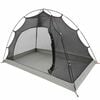 vidaXL Tent with Roof with Storage Grey and Black 236 x 150 x 136 cm