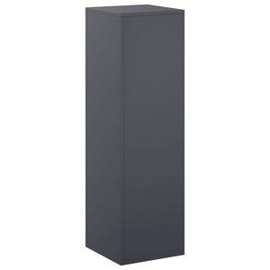 vidaXL Plant Stand Anthracite 30 x 30 x 100 cm Stainless Steel