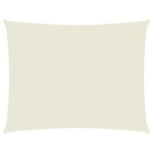 vidaXL Sunshade Sail Oxford Fabric Rectangular 2.5x4 m Cream