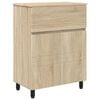 vidaXL Bathroom Vanity Unit Sonoma Oak 60 x 35 x 80 cm Engineered Wood