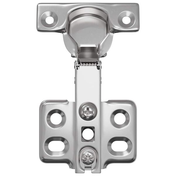 vidaXL Hinge 2 pcs Nickel 26 mm Iron