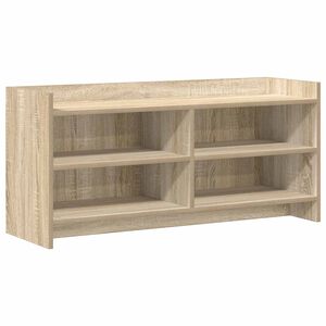 vidaXL TV Cabinet 100 x 33 x 47 cm Sonoma Oak Engineered Wood