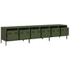 vidaXL TV Cabinet Olive Green 202x39x43.5 cm Cold-rolled Steel