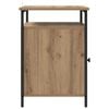 vidaXL Bedside Cabinet Artisan Oak 40 x 42 x 60cm Engineered Wood