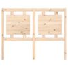 vidaXL Bed Headboard 125.5x4x100 cm Solid Pine Wood