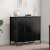 vidaXL Sideboard Black Oak 78 x 35 x 74.5 cm