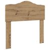 vidaXL Bed Frame Artisian Oak 90 x 200 cm Solid Pine Wood