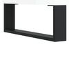 vidaXL Bedside Cabinets 2 pcs High Gloss White 40x35x50 cm Engineered Wood
