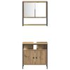 vidaXL Bathroom Furniture Set 4 pcs Artisan oak Engineered wood