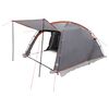 vidaXL Tunnel Tent Grey and Orange 361 x 235 x 147 cm
