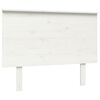 vidaXL Bed Headboard White 104x6x82.5 cm Solid Wood Pine