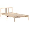 vidaXL Bookcase Bed without Mattress 90x190cm Solid Wood Pine