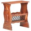vidaXL Magazine Rack 50x30x53 cm Solid Acacia Wood