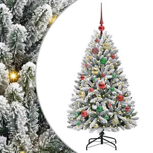 vidaXL Artificial Christmas Tree 120 cm 150 LEDs Warm White