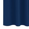vidaXL Blackout Curtains with Rings 2 pcs Dark Blue 225 x 140 cm