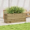vidaXL Garden Planter 110x40x46 cm Impregnated Wood Pine