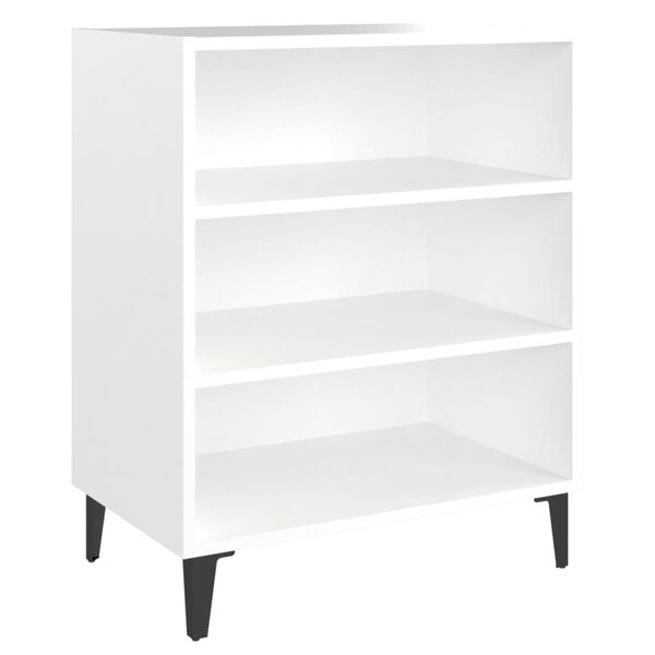 vidaXL Sideboard White 57x35x70 cm Engineered Wood
