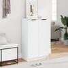 vidaXL Shoe Cabinet White 59x35x100.5 cm Engineered Wood