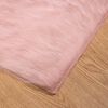 vidaXL Faux Sheepskin Rug Tafalla Pink 160 x 230 cm Polyester