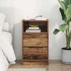 vidaXL Bedside Table Old Wood 40 x 30 x 467 cm Engineered Wood