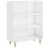 vidaXL Sideboard High Gloss White 69,5x32,5x90 cm Engineered Wood