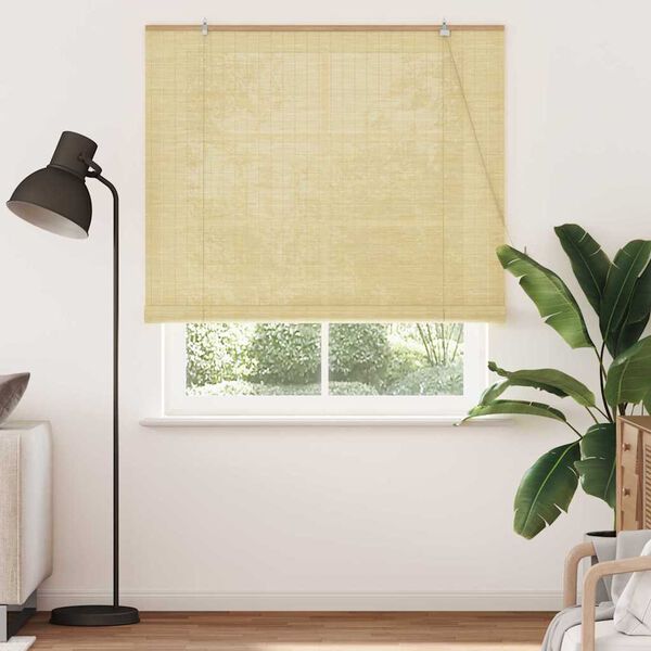 vidaXL Window Blinds & Shades Other Manual Natural Bamboo