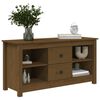 vidaXL TV Cabinet Honey Brown 103x36.5x52 cm Solid Wood Pine
