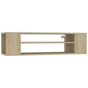 vidaXL Hanging TV Cabinet Sonoma Oak 100x30x26.5 cm Engineered Wood