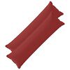 vidaXL Cushion Cover 2 pcs HOUTEN Wine Red 40 x 145 cm Polyester