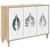 vidaXL Sideboard HANAU Sonoma 102 x 33 x 75 cm Engineered Wood