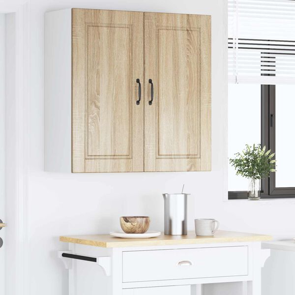 vidaXL Kitchen Cabinet Sonoma Oak 80 x 31 x 80 cm Engineered Wood