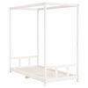 vidaXL Kids Bed Frame White 90x200 cm Solid Wood Pine