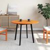 vidaXL Table Top Round Wax Brown &Oslash;90x2.5 cm Solid Wood Pine