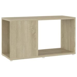 vidaXL TV Cabinet Sonoma Oak 60x24x32cm Engineered Wood
