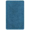 vidaXL Anti-slip Bath Mat Set 3 pcs Blue PP