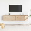 vidaXL Wall Cabinets 2 pcs 80x30x35 cm Solid Wood Pine