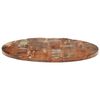 vidaXL Table Top &Oslash; 70x2.5 cm Round Solid Wood Reclaimed